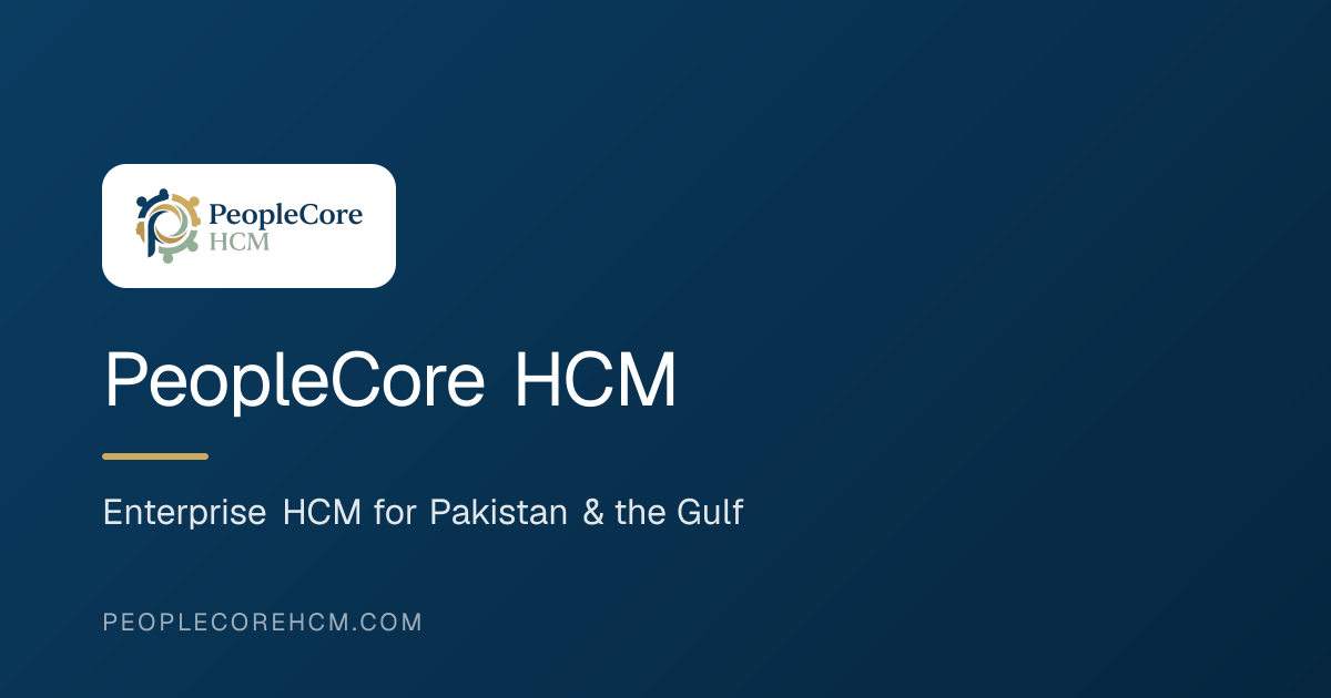 PeopleCore HCM — Human Capital Management